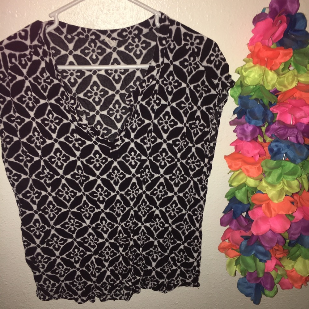 Old Navy floral blouse top